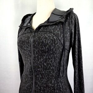Lululemon‎ Hooded Define Jacket Nulu Heritage 365 Deep Coal Camo Women's 10